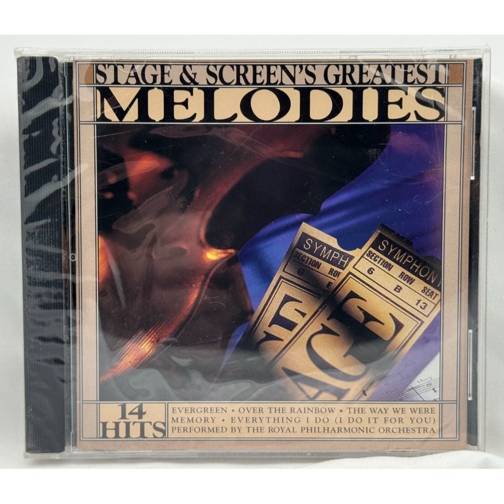 Stage & Screen's Greatest Melodies (CD, 1997) Brand NEW Sealed